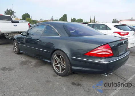 2004 Mercedes-Benz Cl 55 Amg из США, поврежденный, VIN WDBPJ74JX4A039801